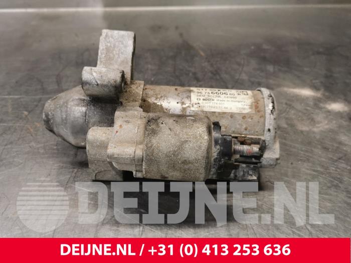 Begagnade Startmotor Citroen Berlingo 1.6 BlueHDI 100 Pris € 48,40 Inklusive moms erbjuds av van Deijne Onderdelen Uden B.V.