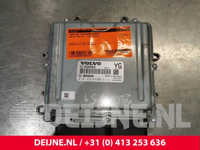 Used Engine management computer Volvo V70 (BW) 2.0 D4 20V Price € 65,00 Margin scheme offered by van Deijne Onderdelen Uden B.V.