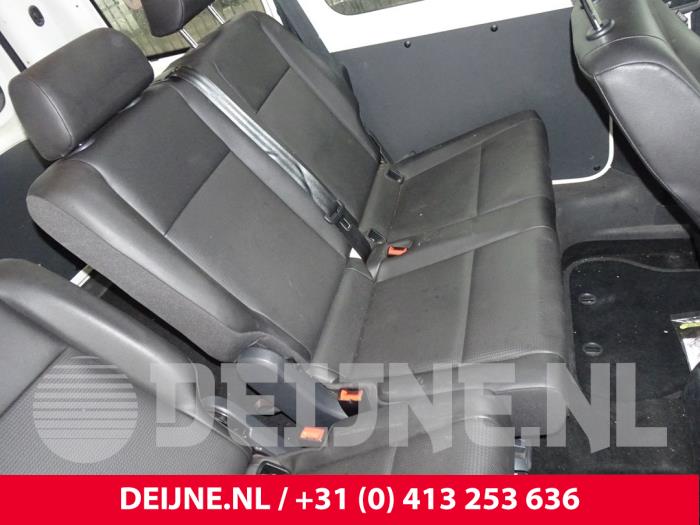 Asiento trasero de un Volkswagen Caddy IV 2.0 TDI 102 2019