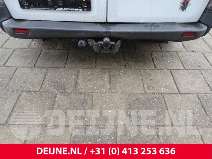 Rear bumper from a Renault Trafic New (FL) 1.9 dCi 100 16V 2002