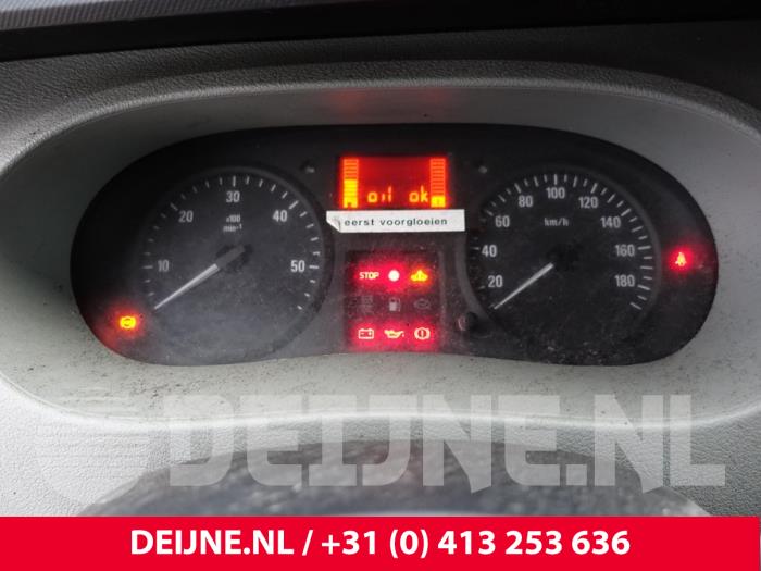Cuentakilómetros de un Opel Movano (4A1; 4A2; 4B2; 4B3; 4C2; 4C3) 1.9 CDTI 2004