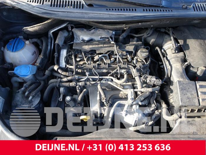 Moteur d'un Volkswagen Caddy IV 2.0 TDI 75 2017