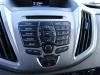 Radio control panel from a Ford Transit, 2013 2.0 TDCi 16V Eco Blue 105, Delivery, Diesel, 1.995cc, 77kW (105pk), FWD, YLFS; YLF6; YLFA; BJFA; BJFB; YLFB, 2016-03 2017