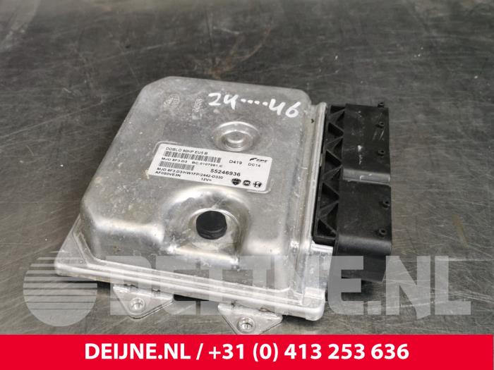 Engine management computer Fiat Doblo Cargo (263), 2010 1.3 MJ 16V DPF Euro 5, Delivery, Diesel, 1.248cc, 66kW (90pk), FWD, 263A2000, 2010-02 / 2023-12, 263ZXC1 (Used)