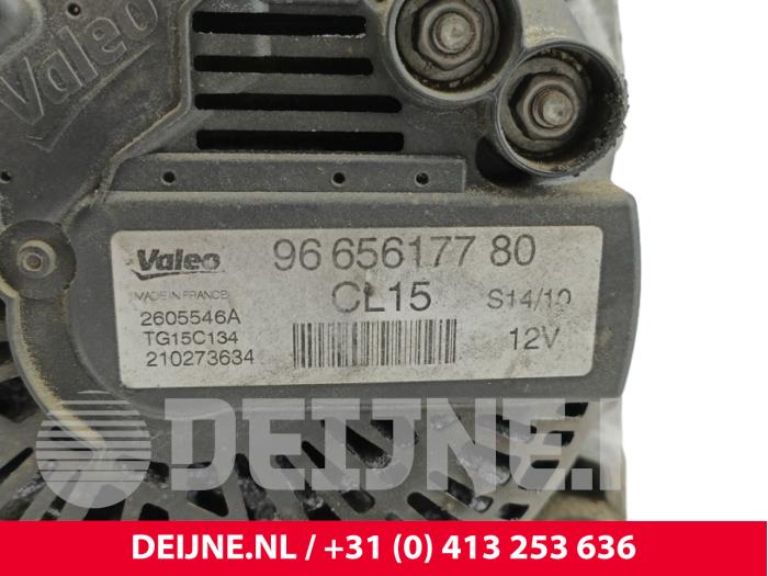 Dynamo d'un Citroën Berlingo 1.6 Hdi 16V 90 2010