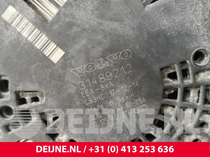 Dynamo van een Volvo V60 I (FW/GW) 2.0 T4 16V 2018