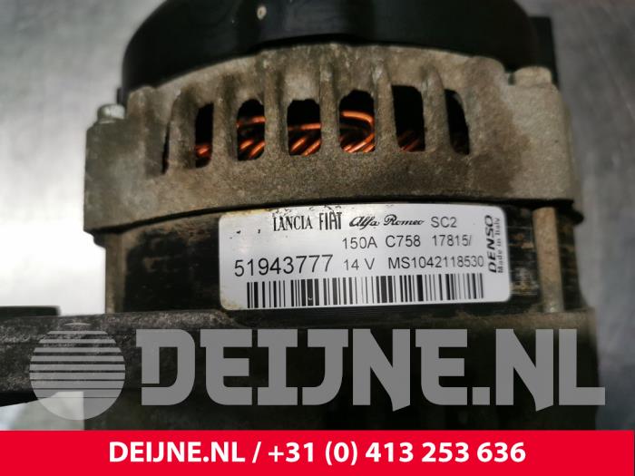 Begagnade Dynamo Fiat Doblo (263) 1.6 D Multijet Dualogic Pris € 242,00 Inklusive moms erbjuds av van Deijne Onderdelen Uden B.V.