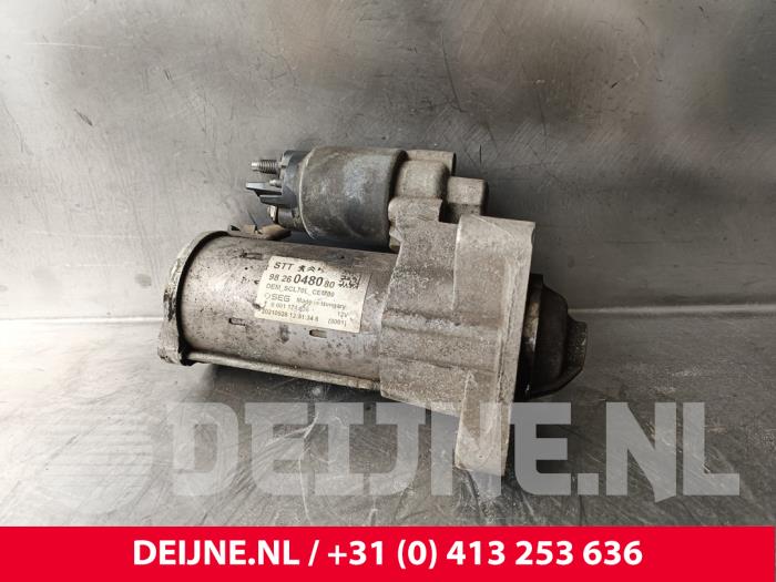 Startmotor från en Citroën Jumper (U9) 2.2 Blue HDi 140 2021