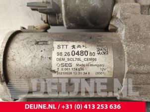 Startmotor från en Citroën Jumper (U9) 2.2 Blue HDi 140 2021