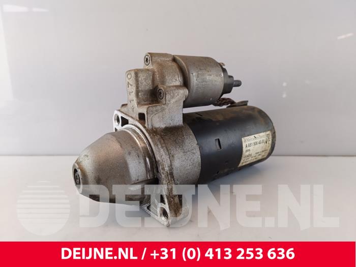 Begagnade Startmotor Mercedes Vito (447.6) 2.2 114 CDI 16V Pris € 24,20 Inklusive moms erbjuds av van Deijne Onderdelen Uden B.V.