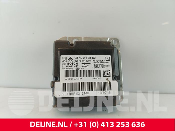 Używane Modul poduszki powietrznej Citroen Jumpy 2.0 Blue HDI 120 Cena € 175,45 Z VAT oferowane przez van Deijne Onderdelen Uden B.V.