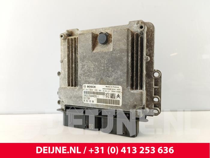 Used Engine management computer Peugeot Expert (V1/VA/VB/VE/VF/VT/VY) 1.6 Blue HDi 95 16V Price € 139,15 Inclusive VAT offered by van Deijne Onderdelen Uden B.V.