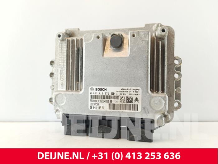 Used Engine management computer Citroen Berlingo 1.6 Hdi 16V 90 Price € 30,25 Inclusive VAT offered by van Deijne Onderdelen Uden B.V.