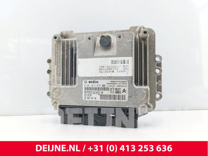 Used Engine management computer Citroen Berlingo 1.6 Hdi 75 16V Phase 1 Price € 36,30 Inclusive VAT offered by van Deijne Onderdelen Uden B.V.