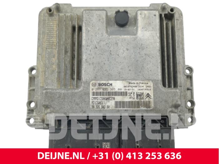 Used Engine management computer Peugeot Partner (EA//EF/EN/EU) 1.5 BlueHDi 75 Price € 235,95 Inclusive VAT offered by van Deijne Onderdelen Uden B.V.