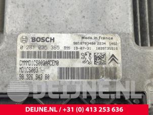 Engine management computer from a Peugeot Partner (EA//EF/EN/EU) 1.5 BlueHDi 75 2019