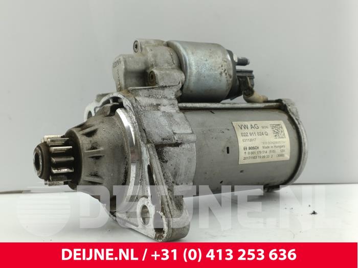 Gebrauchte Anlasser Volkswagen Caddy IV 1.4 TGI BlueMotion Preis € 30,25 Mit Mehrwertsteuer angeboten von van Deijne Onderdelen Uden B.V.