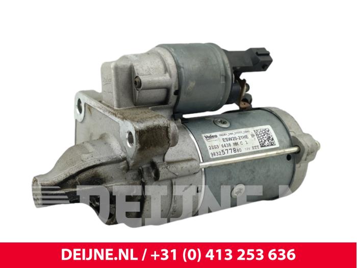 Used Starter Fiat Doblo Cargo 1.5 D Multijet 130 Price € 36,30 Inclusive VAT offered by van Deijne Onderdelen Uden B.V.