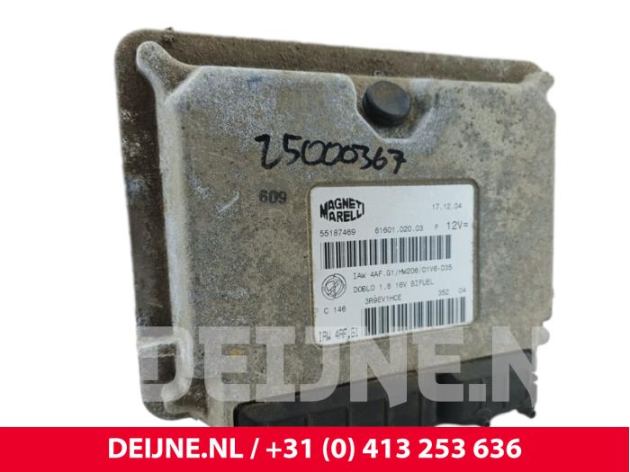 Used Engine management computer Fiat Doblo Cargo (223) 1.6 16V Price € 157,30 Inclusive VAT offered by van Deijne Onderdelen Uden B.V.