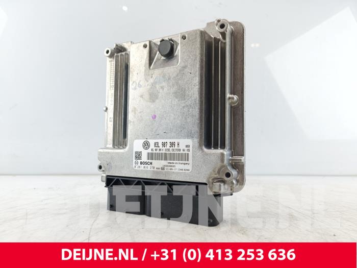 Used Engine management computer Volkswagen Transporter T5 2.0 BiTDI DRF Price on request offered by van Deijne Onderdelen Uden B.V.