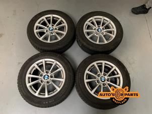 Used Set of wheels + winter tyres BMW 3 serie (F30) 316d 2.0 16V Price on request offered by Auto's en Parts Westland B.V.