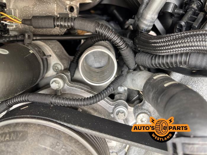 Engine from a Porsche Macan (95B) 3.6 V6 24V Turbo 2016