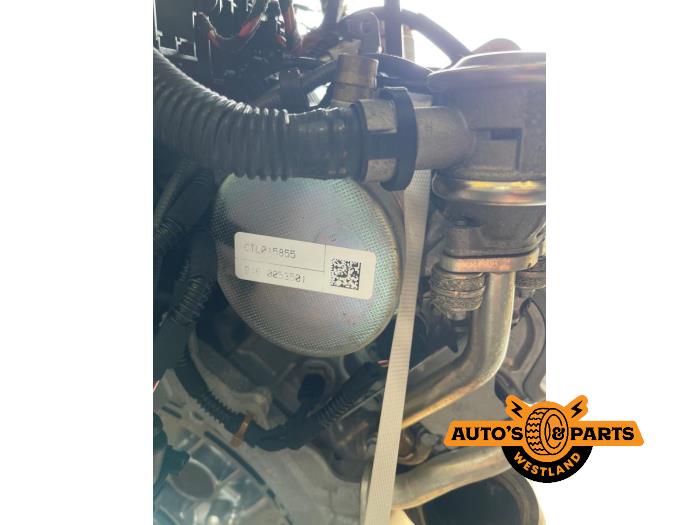 Engine from a Porsche Macan (95B) 3.6 V6 24V Turbo 2016