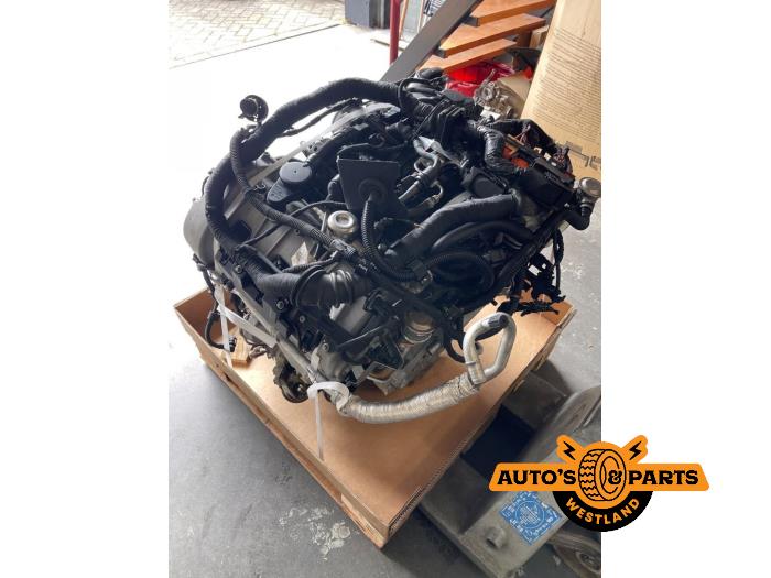 Engine from a Porsche Macan (95B) 3.6 V6 24V Turbo 2016