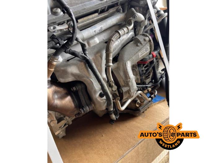 Engine from a Porsche Macan (95B) 3.6 V6 24V Turbo 2016