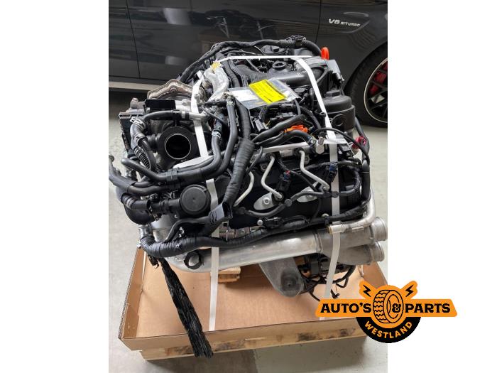 Motor from a Porsche Cayenne II (92A) 3.0 D V6 24V 2013