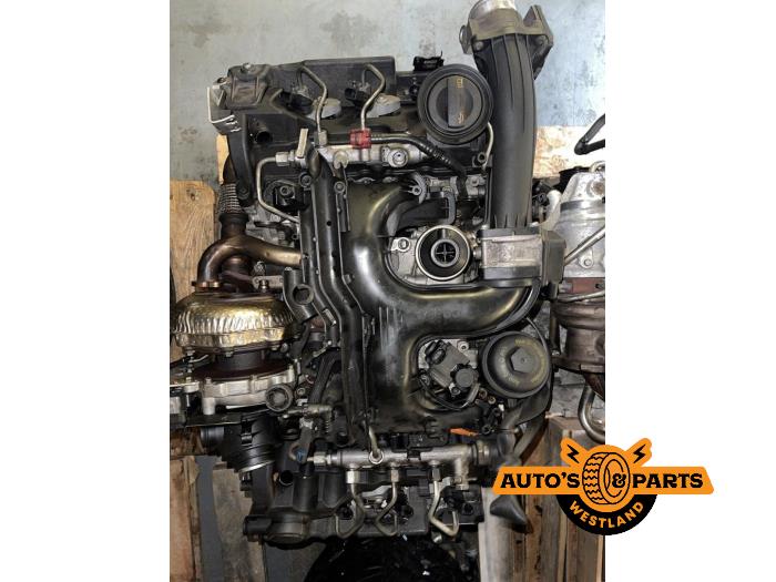 Engine from a Audi A6 Avant (C7) 3.0 TDI V6 24V Quattro 2013
