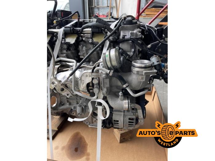 Motor de un Mercedes-Benz C (W205) C-43 AMG 3.0 V6 24V Turbo 4-Matic 2018