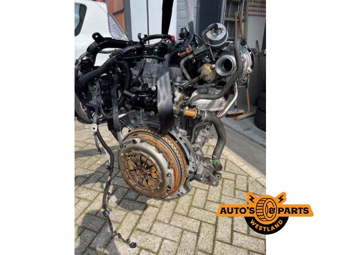 Engine from a Renault Megane III CC (EZ) 1.4 16V TCe 130 2010