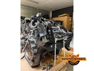 Engine from a Mercedes-Benz C (W205) C-63 S,Edition 1 AMG 4.0 V8 Biturbo 2017