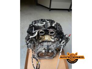 Engine from a Mercedes-Benz C (W205) C-63 S,Edition 1 AMG 4.0 V8 Biturbo 2017
