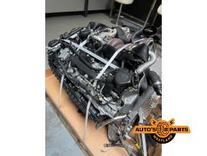 Engine from a Mercedes-Benz C (W205) C-63 S,Edition 1 AMG 4.0 V8 Biturbo 2017
