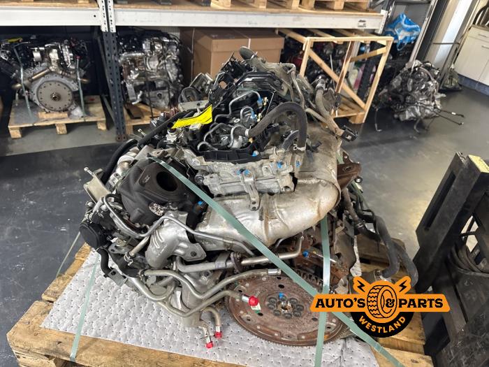 Engine from a Nissan Navara (D40) 3.0 dCi V6 24V DPF 4x4 2013