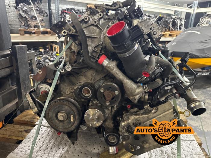 Engine from a Nissan Navara (D40) 3.0 dCi V6 24V DPF 4x4 2013