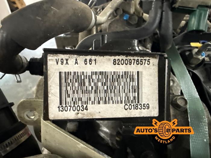 Engine from a Nissan Navara (D40) 3.0 dCi V6 24V DPF 4x4 2013