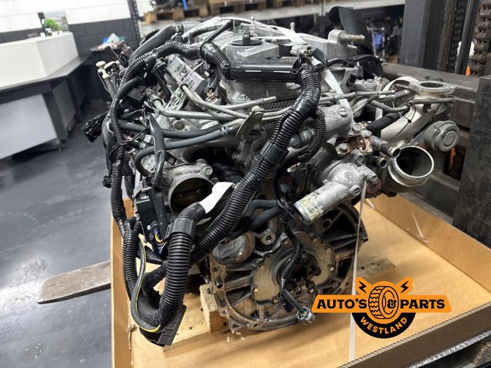 Engine from a Mitsubishi Lancer Sports Sedan (CY/CZ) 2.0 Turbo 16V Evo X 4x4 2008