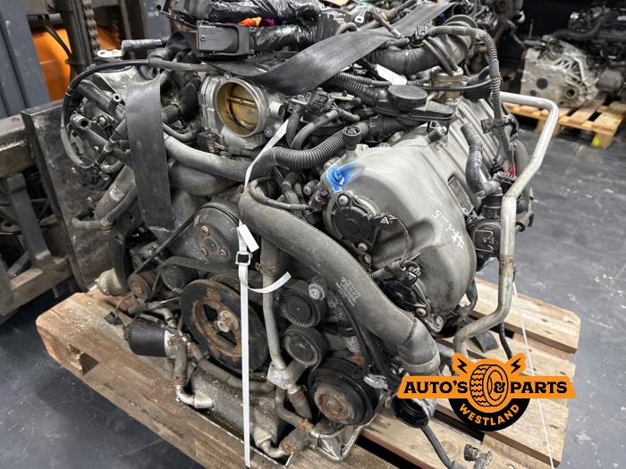 Engine from a Porsche Macan (95B) 3.0 V6 24V S 2017
