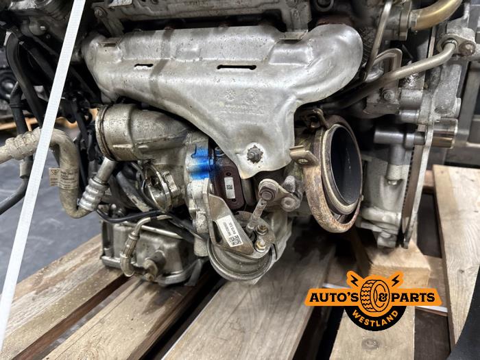Engine from a Porsche Macan (95B) 3.0 V6 24V S 2017