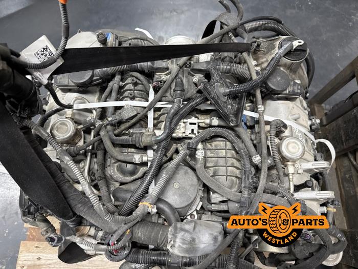 Engine from a Porsche Macan (95B) 3.0 V6 24V S 2017