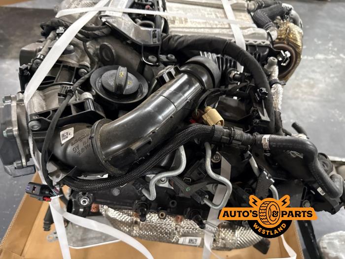 Motor van een Audi Q7 (4MB/4MG) 3.0 45 TDI Mild Hybrid V6 24V 2022