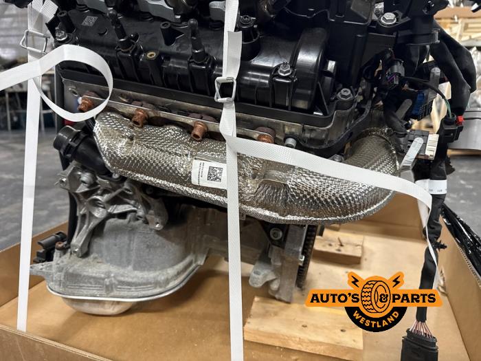 Motor van een Audi Q7 (4MB/4MG) 3.0 45 TDI Mild Hybrid V6 24V 2022