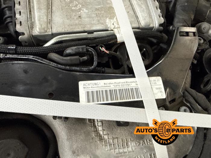 Motor van een Audi Q7 (4MB/4MG) 3.0 45 TDI Mild Hybrid V6 24V 2022