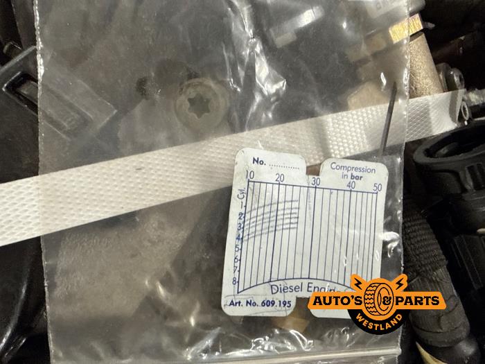 Motor van een Audi Q7 (4MB/4MG) 3.0 45 TDI Mild Hybrid V6 24V 2022