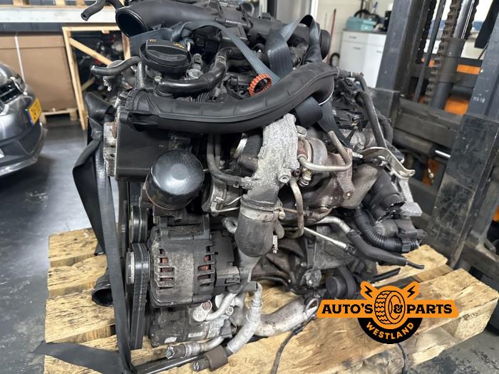 Used Engine Volkswagen Golf VI (5K1) 1.4 TSI 160 16V Price € 1.500,00 Margin scheme offered by Auto's en Parts Westland B.V.