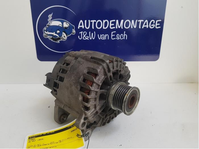 Usagé Dynamo Volkswagen Golf VII Alltrack 1.6 TDI 4Motion 16V Prix € 121,00 Prix TTC proposé par Autodemontage J&W van Esch