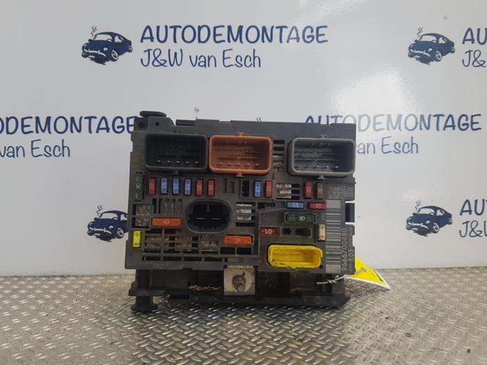 Fuse box Peugeot Partner/Ranch 1.6 HDI 90 16V 9666700480 DELPHI